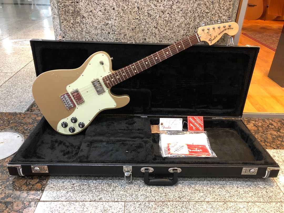 Fender Chris Shiflett Telecaster Deluxe Electric Guitar w/Case
