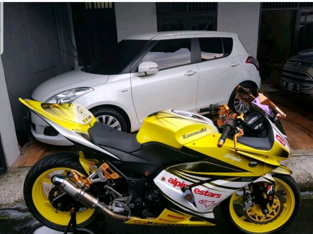 For Sale Kawasaki Ninja 250 Thn 2012 Full Modif