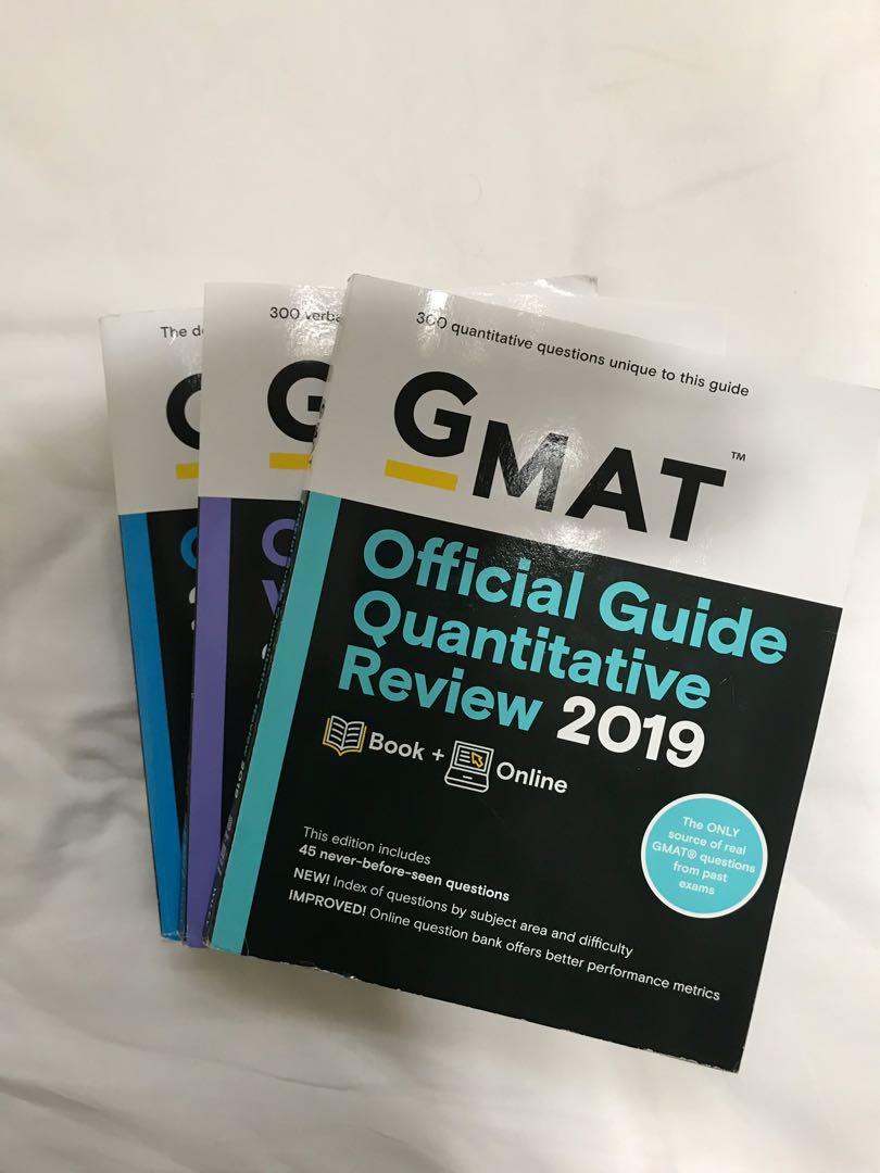 Gmat Official Guide Og 2019 Og Verbal Quantitative Books