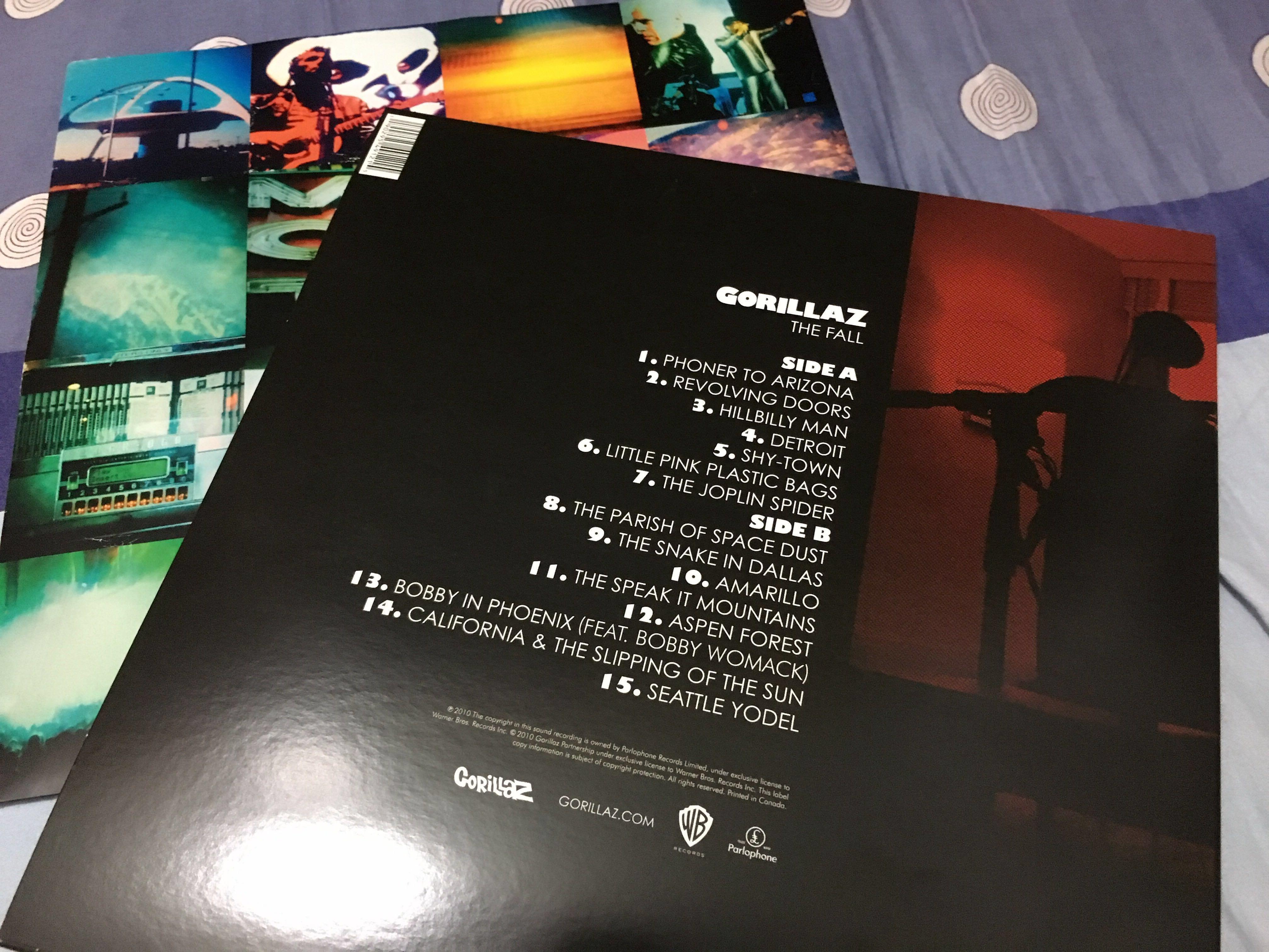 Gorillaz - The Fall Limited Edition LP Green Vinyl (RSD Reissue