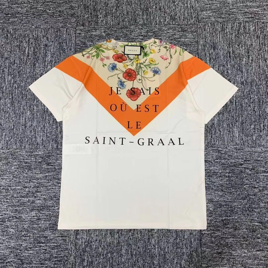 gucci floral tee