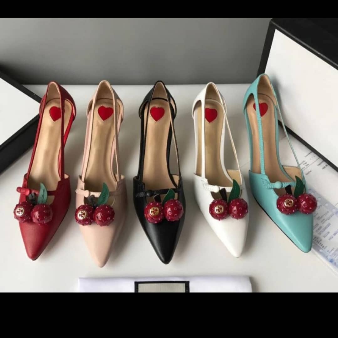 gucci cherry shoes