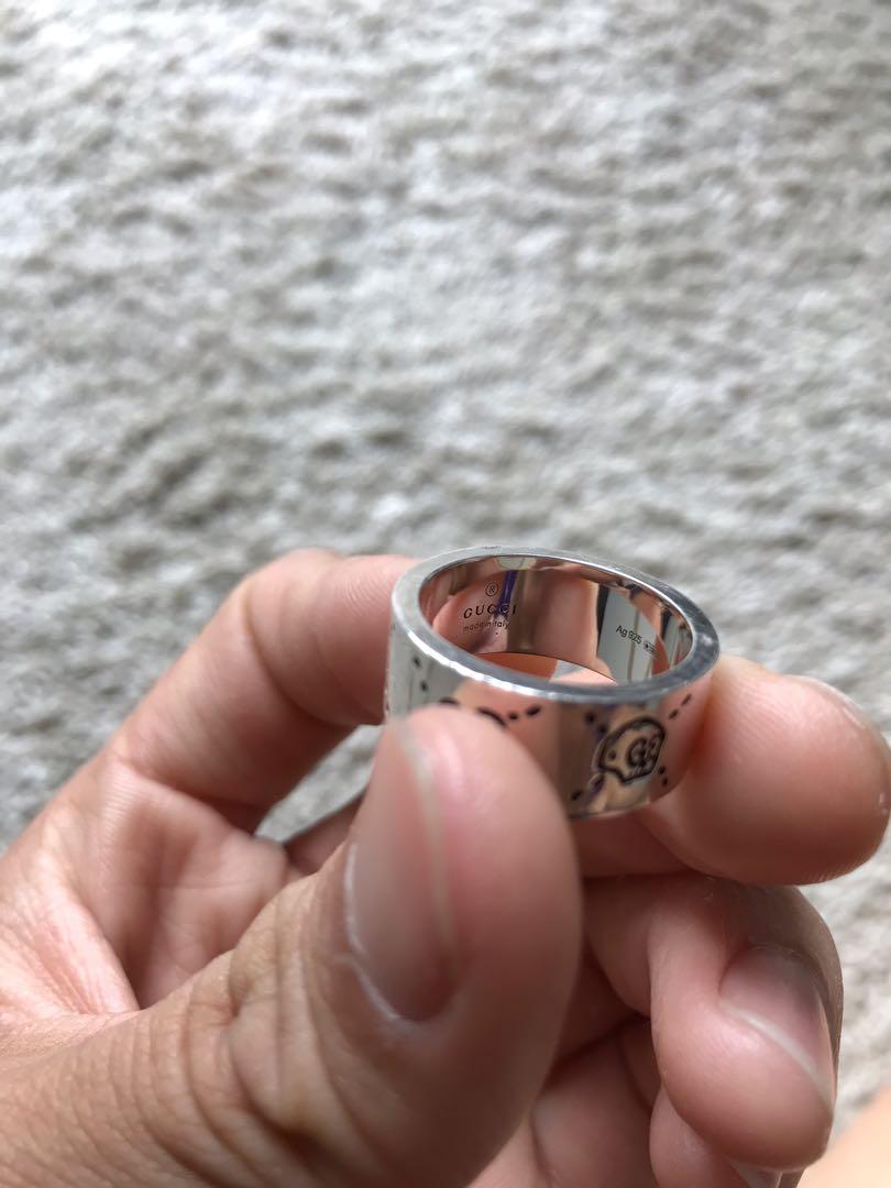 Gucci ghost ring medium sales