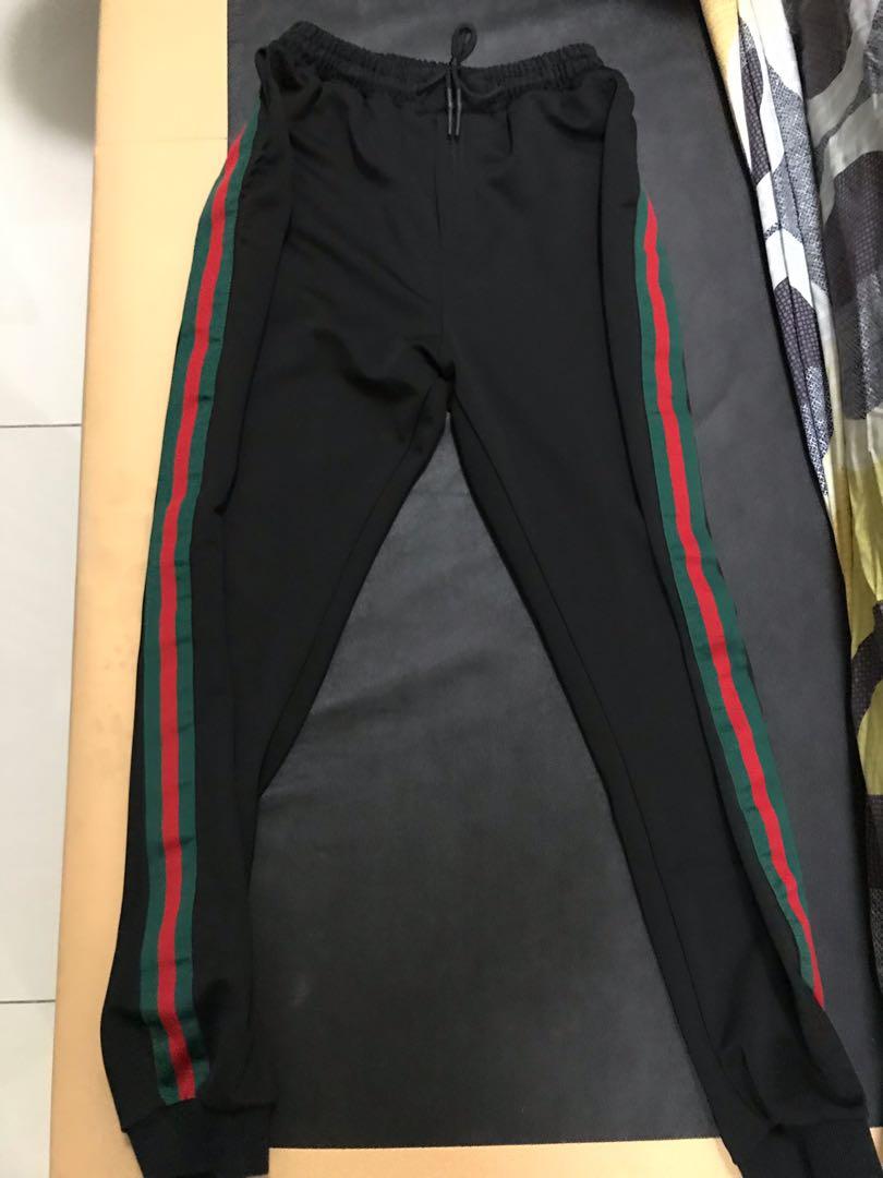 gucci inspired joggers