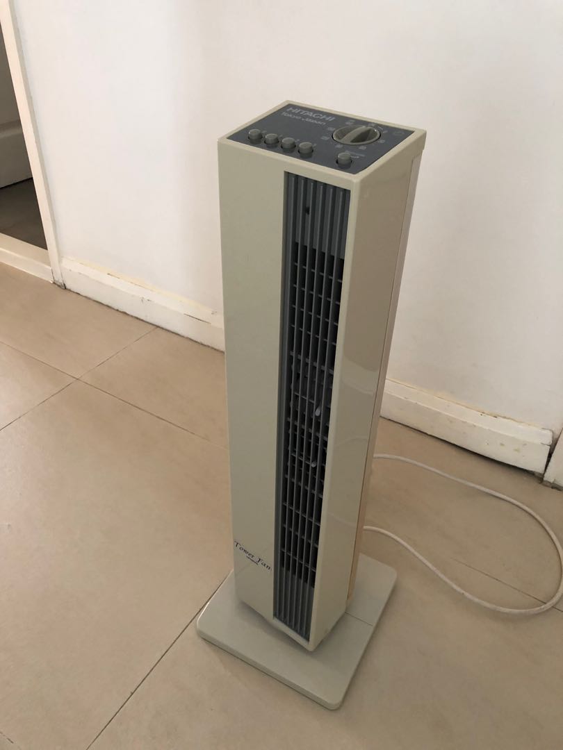Hitachi Tower fan, 電子產品, 其他 Carousell