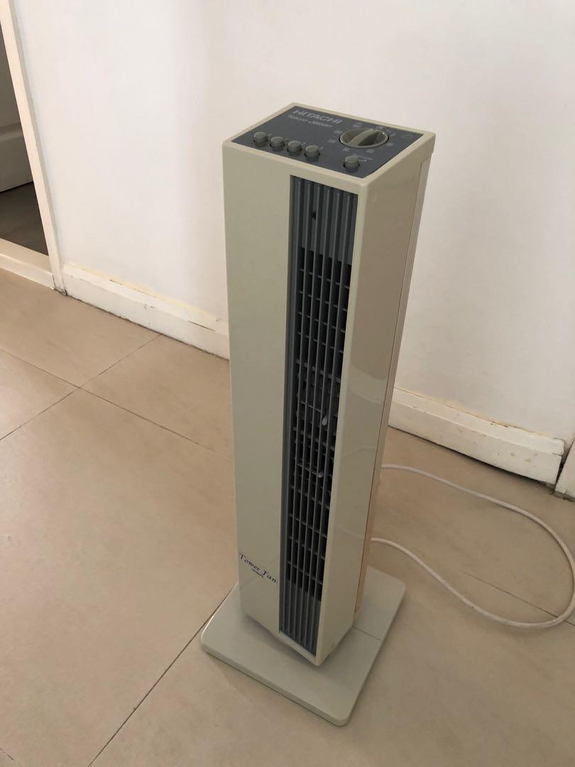 Hitachi Tower fan, 電子產品, 其他 Carousell