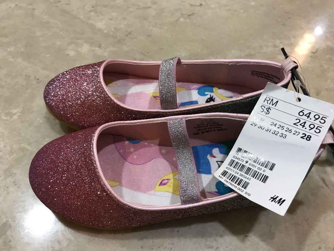 H & m girls top shoes