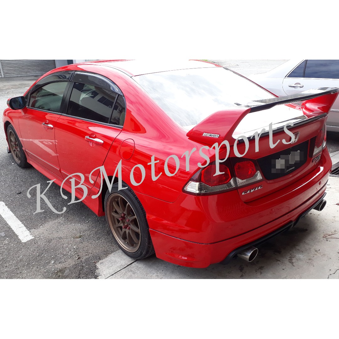 Honda Civic FD Mugen RR Bodykit With Spray Color, Car Accessories