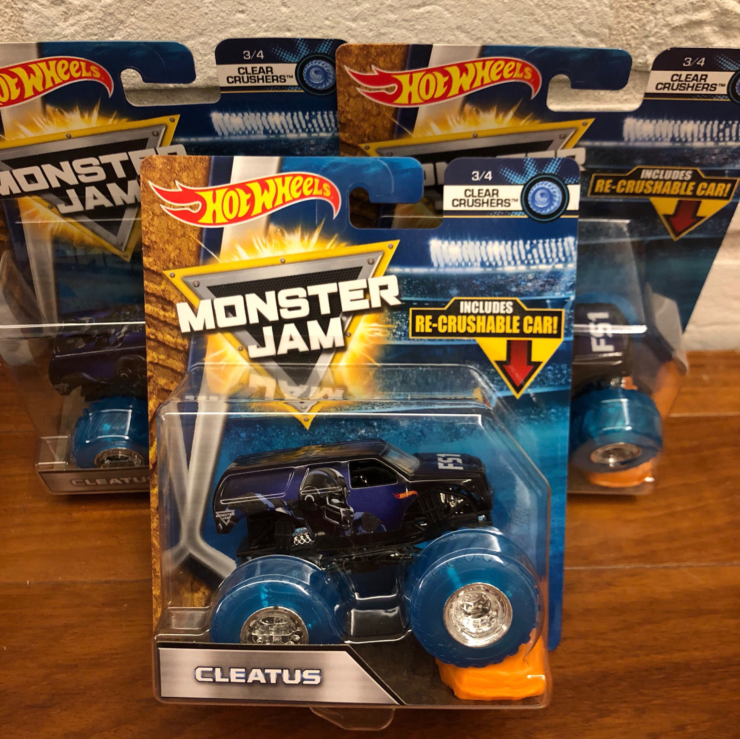 fs1 cleatus monster truck toy