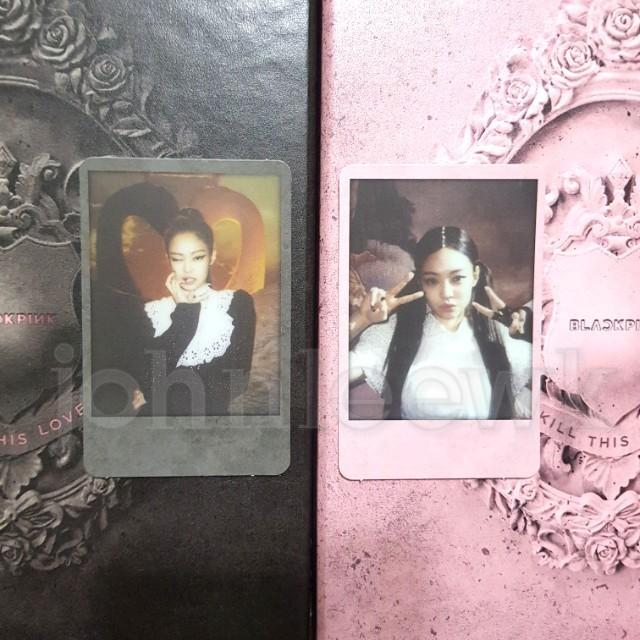 Instocks Blackpink Jennie Kill This Love Poalroid Photocard Entertainment K Wave On Carousell