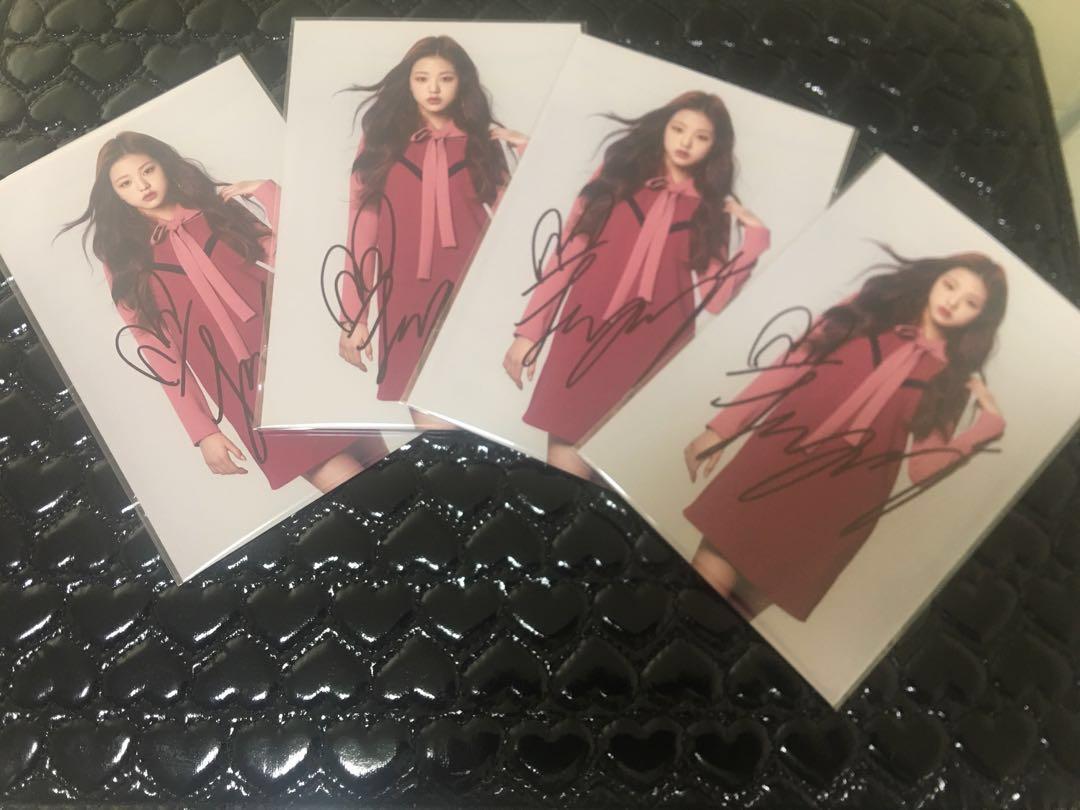 Iz One Wonyoung Signed Photocard Izone Signature Entertainment K Wave On Carousell Jang wonyoung (장원영) is a trainee from starship. iz one wonyoung signed photocard izone signature