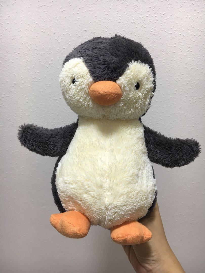 Jellycat Small Peanut Penguin Soft Plush J2642 for sale online 