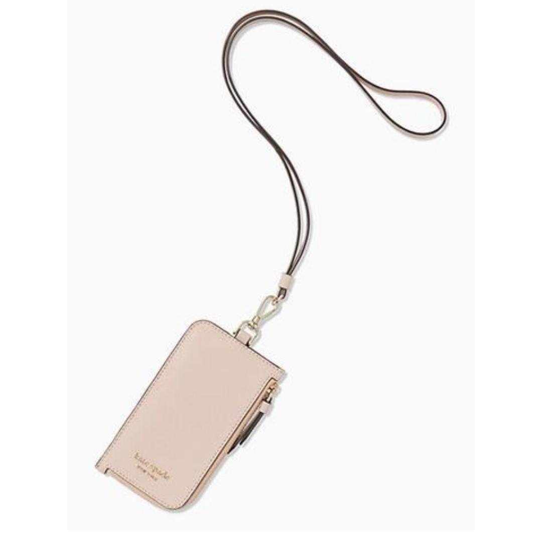 Kate spade cameron outlet card case lanyard