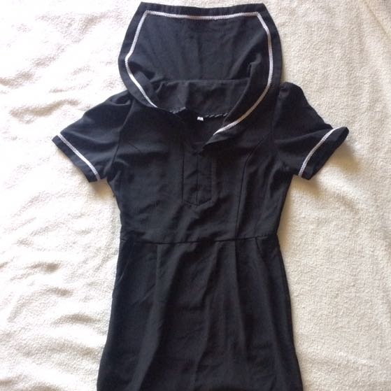 kawaii black dress