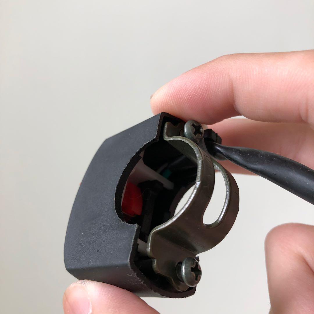 Killswitch (Category: Motorcycle Accessories) located in Singapore. Submitted by ninesixsg (Listing ID 226362801, Image 3). Description: Brand New 💯 Details: Can be used to operate your fog light Mount on 22.2mm handlebar Can use as normal switch tags: dualtron, ultron, speedway, raptor, myway, inokim, dyu, P1f, ultra, speed way, dual motor, UU, Monster, viggo, xiaomi, mijia, goboard, super 4, motor, motor cycle, motor bike, fz, RXZ, KRR, pirell