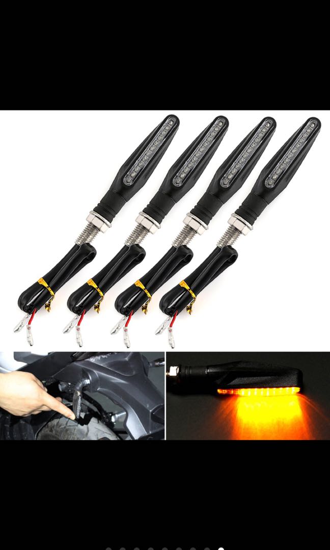 led number plate lights flashing