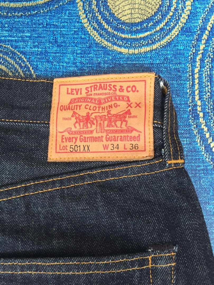 Levis LVC 47501-0117, Men's Fashion, Bottoms, Jeans on Carousell