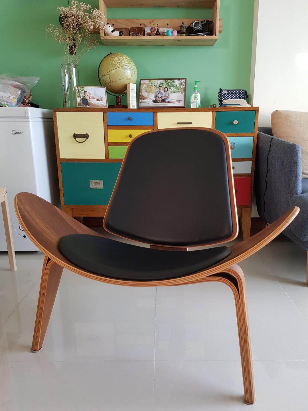 Lounge Shell Chair By Hans Wegner Endgameyourexcess Furniture