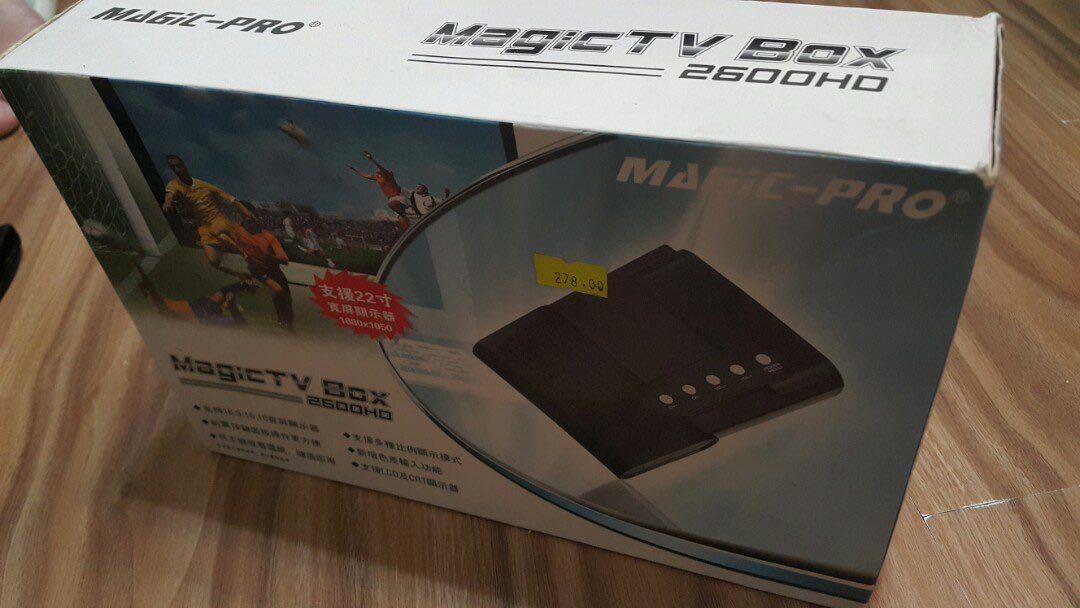 Magic TV box 電視盒, 家庭電器, 電視 & 其他娛樂, 串流媒體及集線器 Carousell