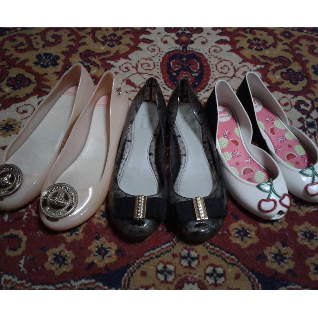 Melissa s7, Women's Fashion, Footwear, Flats & Sandals on Carousell
