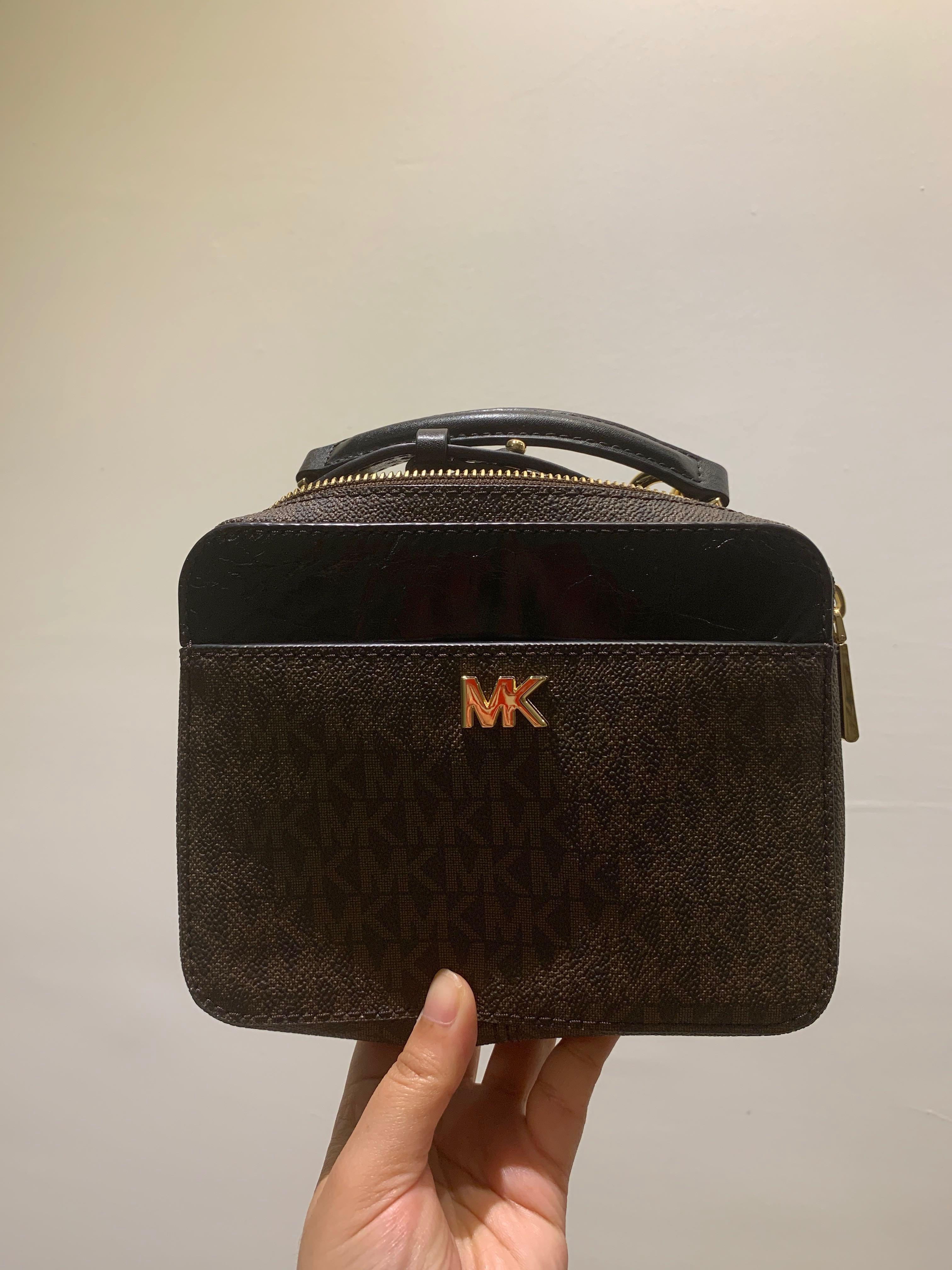Mott mini logo and leather online crossbody