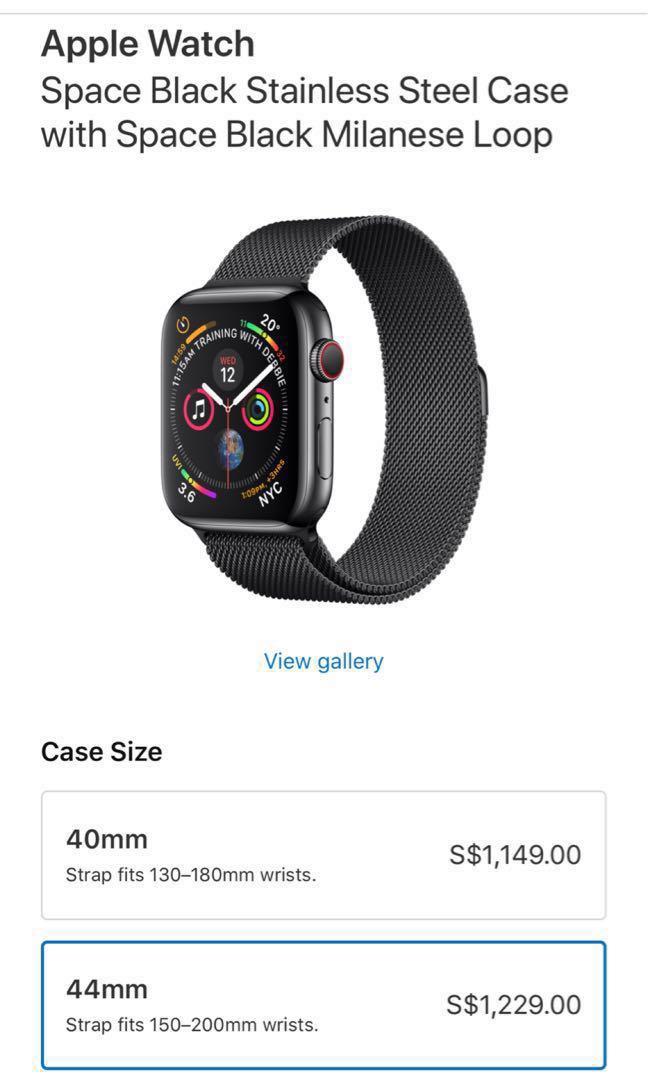apple watch series 4 sim card slot
