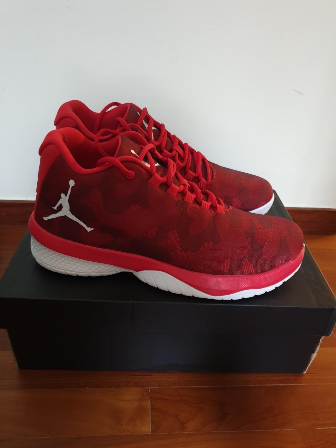 jordan red colour shoes