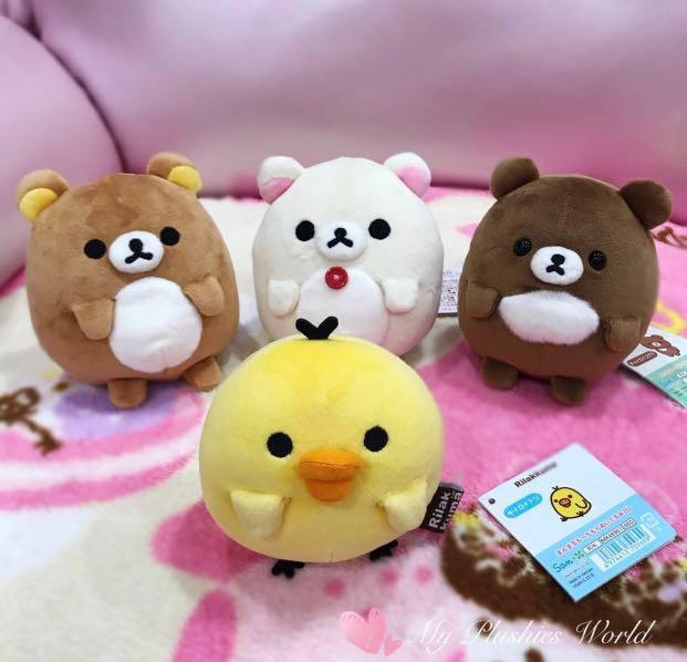 rilakkuma round plush