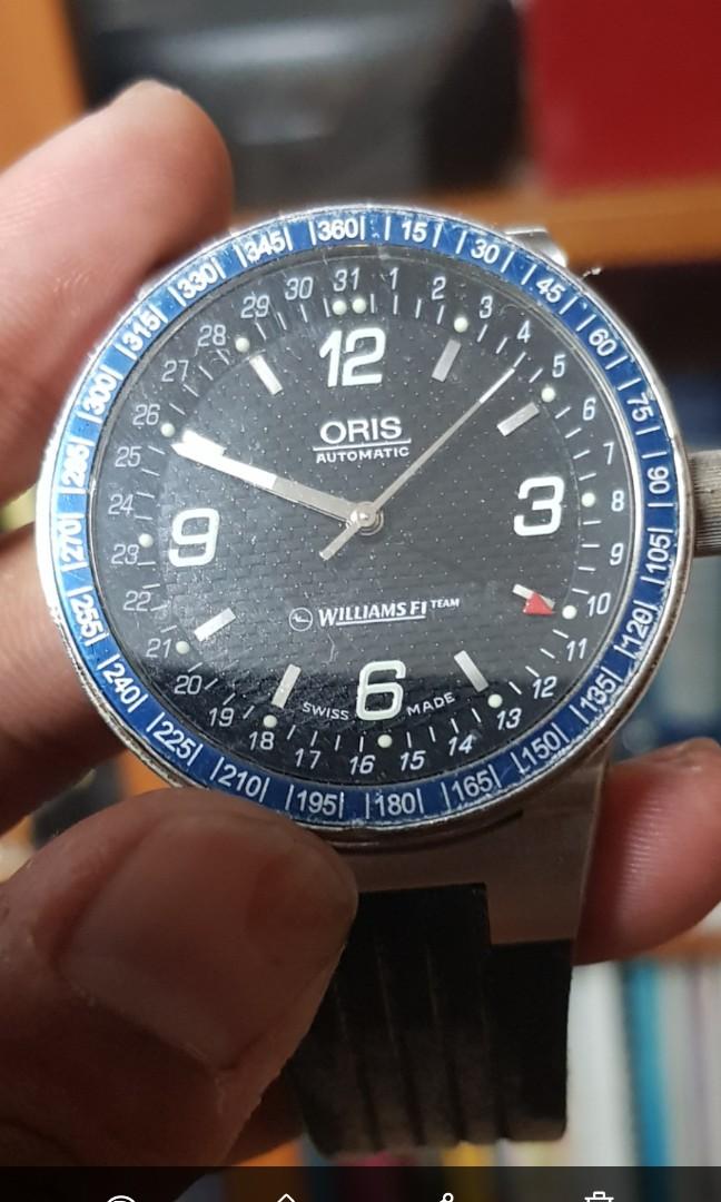oris williams f1 pointer date