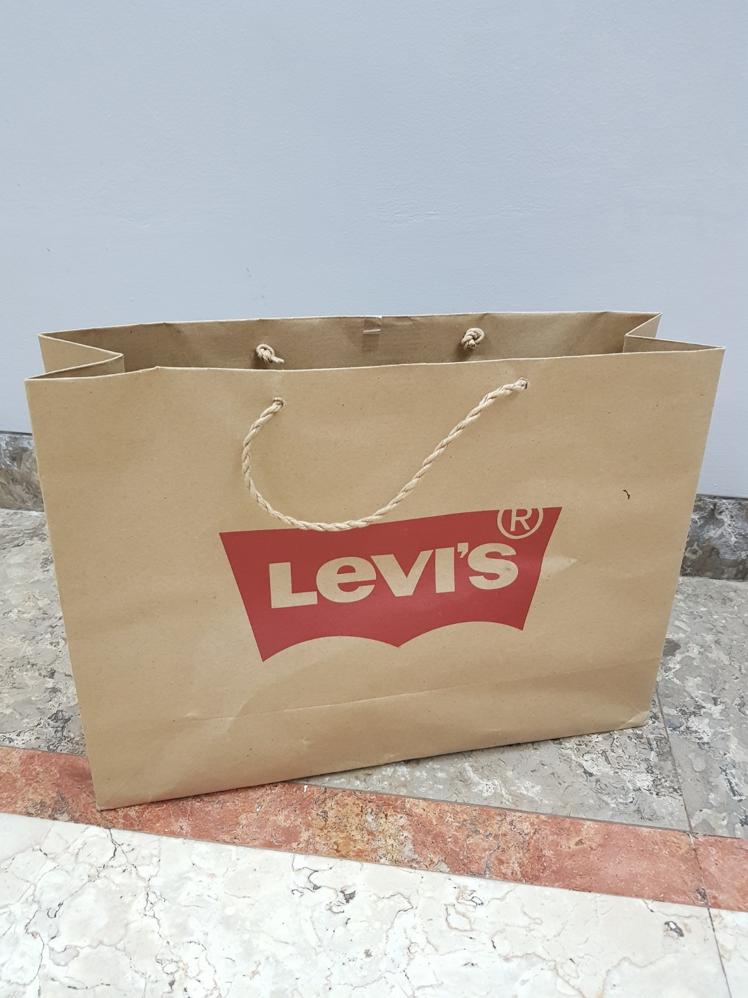 Paper bag levis store