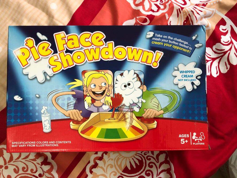Pie Face Showdown!, Hobbies & Toys, Toys & Games on Carousell