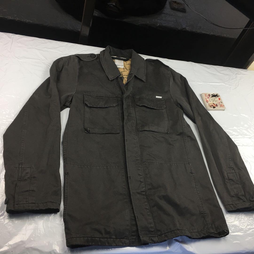 carhartt black denim jacket
