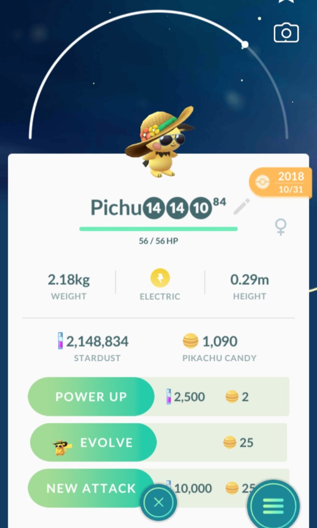 Where to find new Shiny Pokémon Shiny Santa Hat Pichu, Shiny Santa