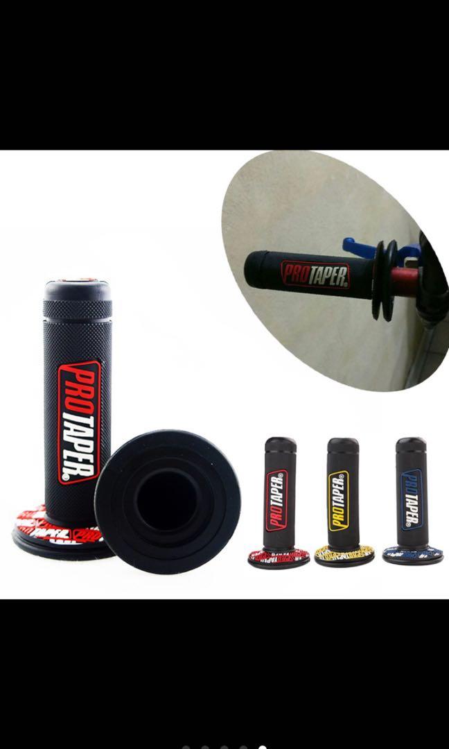 Pro taper handle grips, Motorcycles, Motorcycle Accessories on Carousell