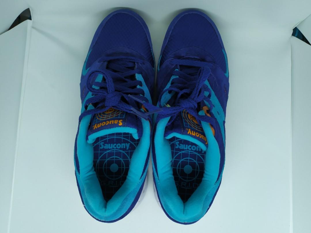 saucony grid 8000 mens orange