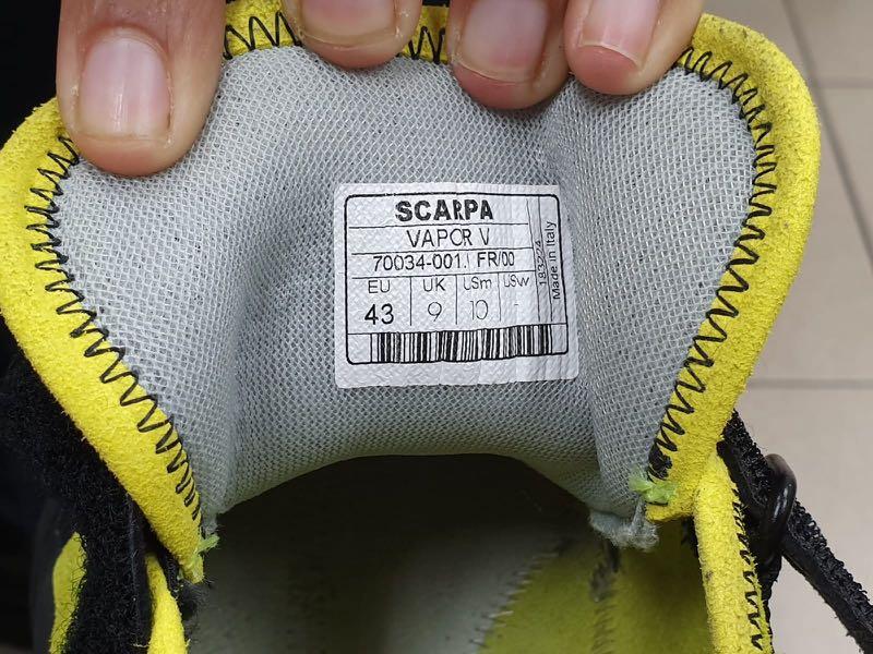 scarpa vapor v 43