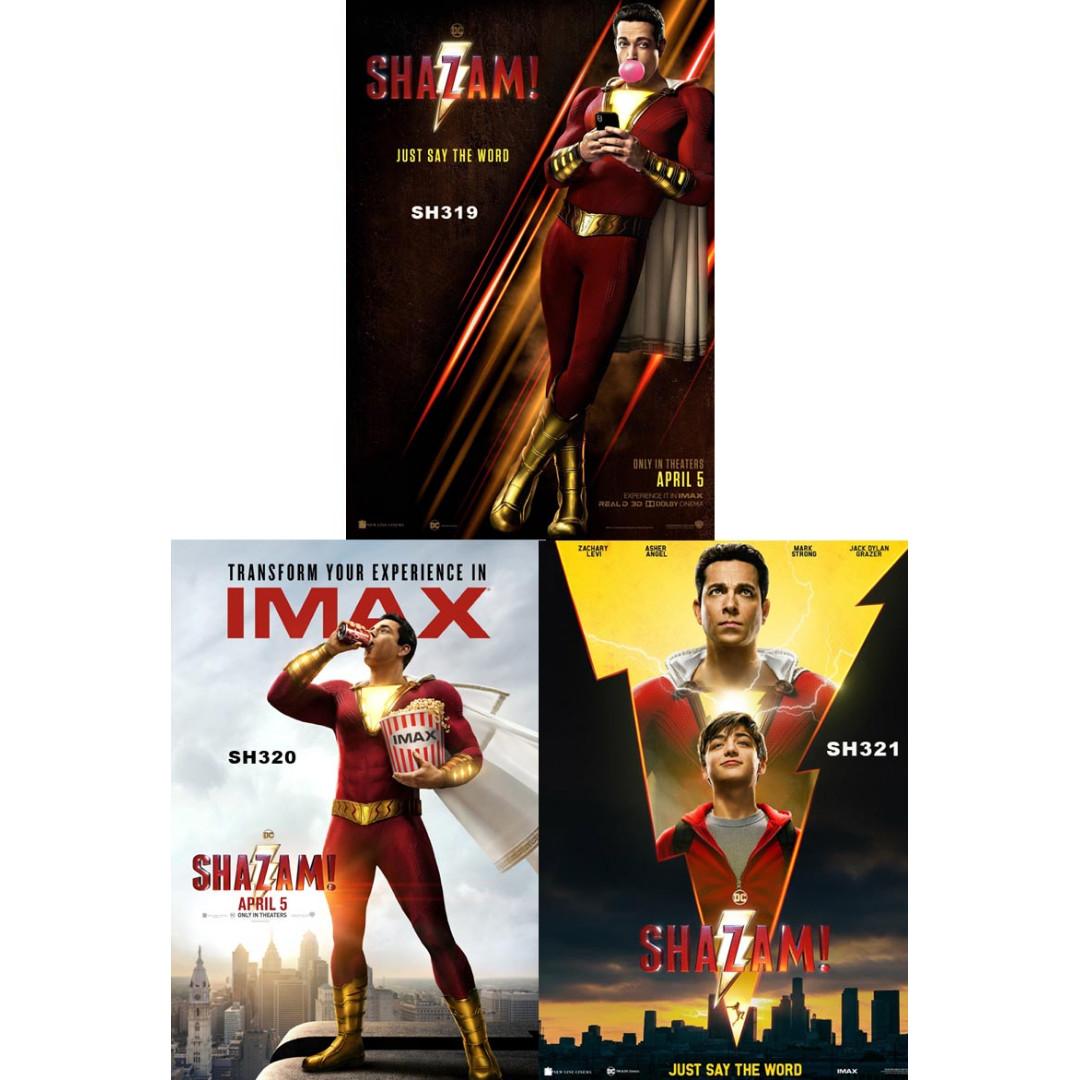 Shazam Movie Posters Everything Else On Carousell Is a superhero movie that never forgets the genre's real power: carousell