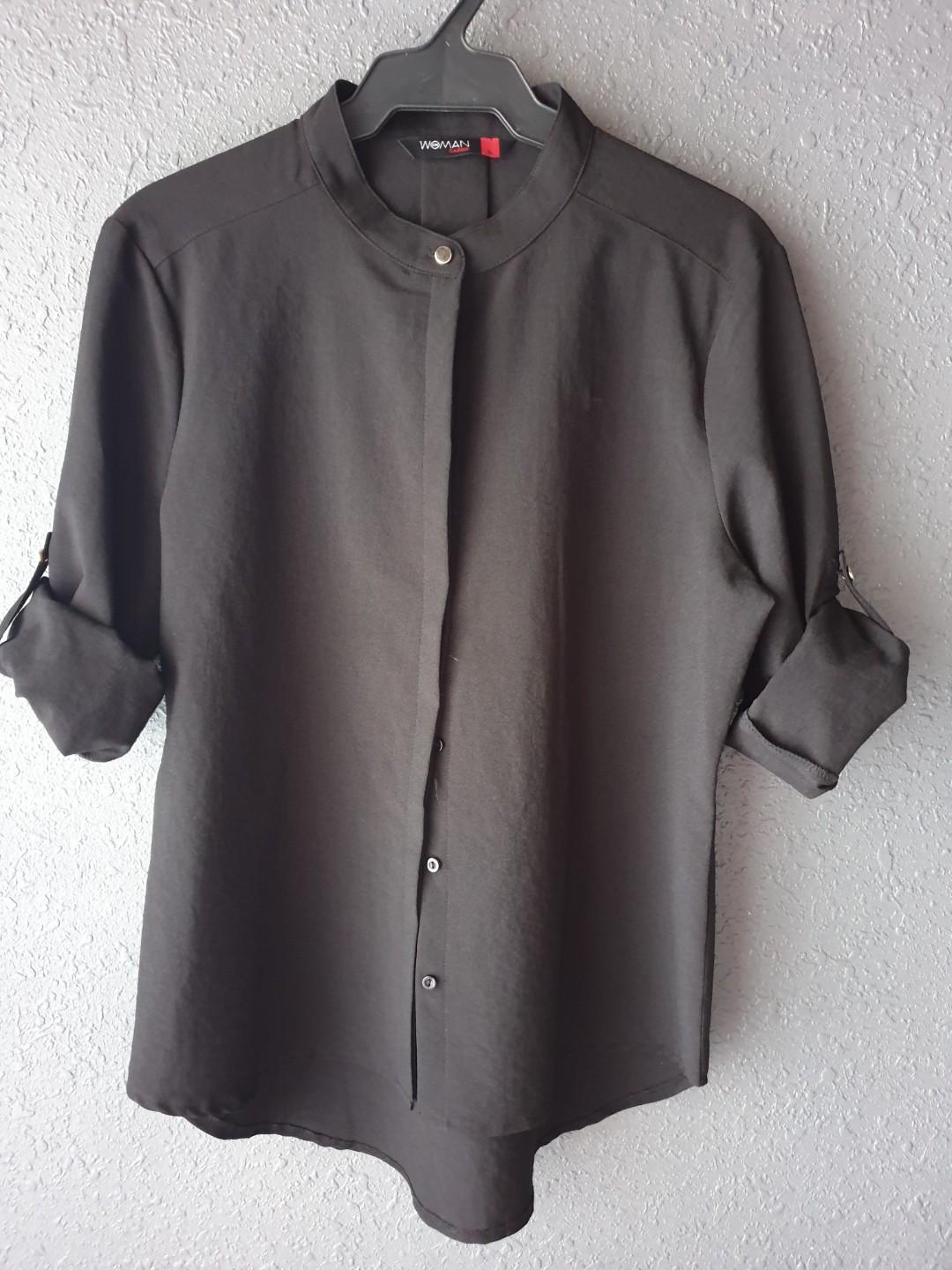 SM Woman black blouse (Category: Blouses) located in Makati City. Submitted by skvk29 (Listing ID 226359810, Image 3). Description: .