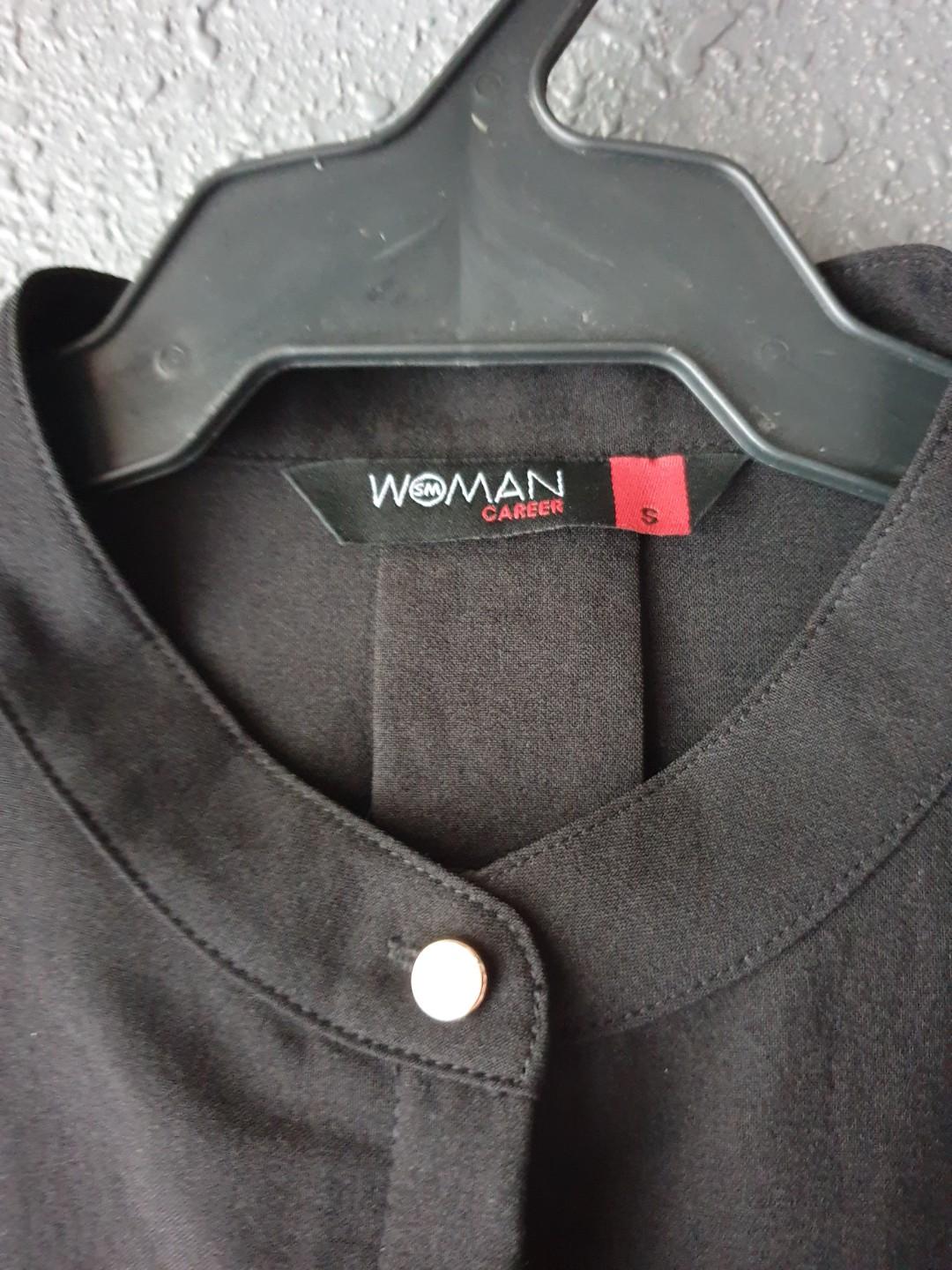 SM Woman black blouse (Category: Blouses) located in Makati City. Submitted by skvk29 (Listing ID 226359810, Image 2). Description: .