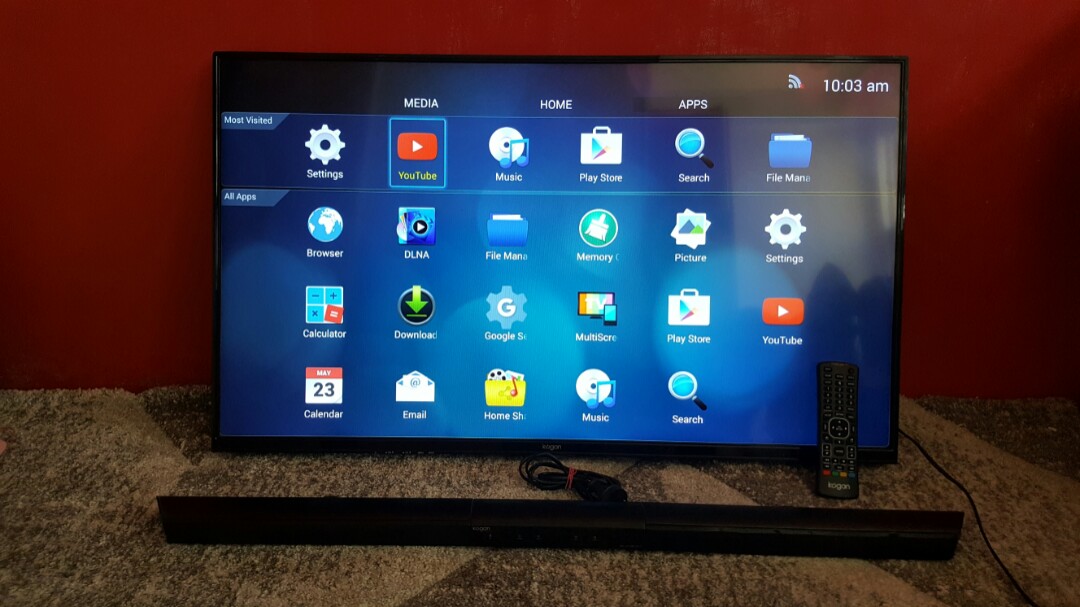 SMART LED 43" TV kogan (Australian brand), TV & Home Appliances, TV