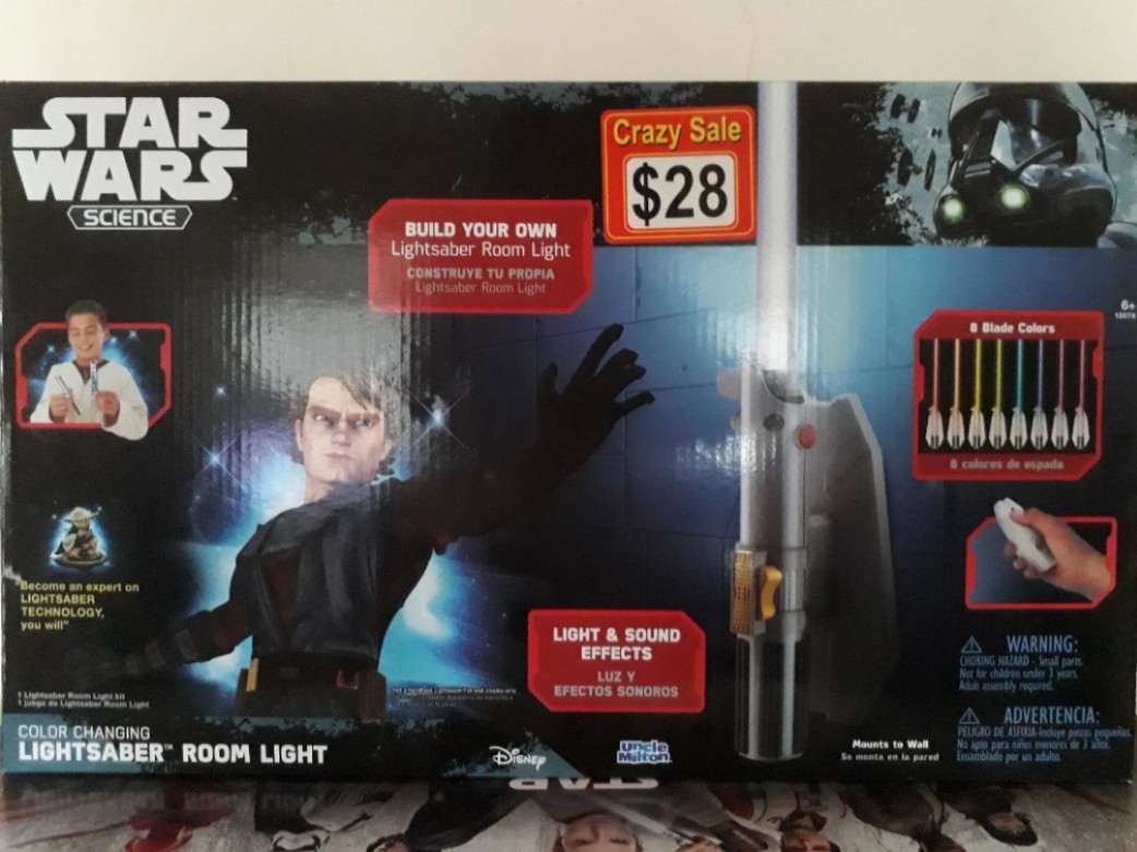 Star Wars Lightsaber Roomlight
