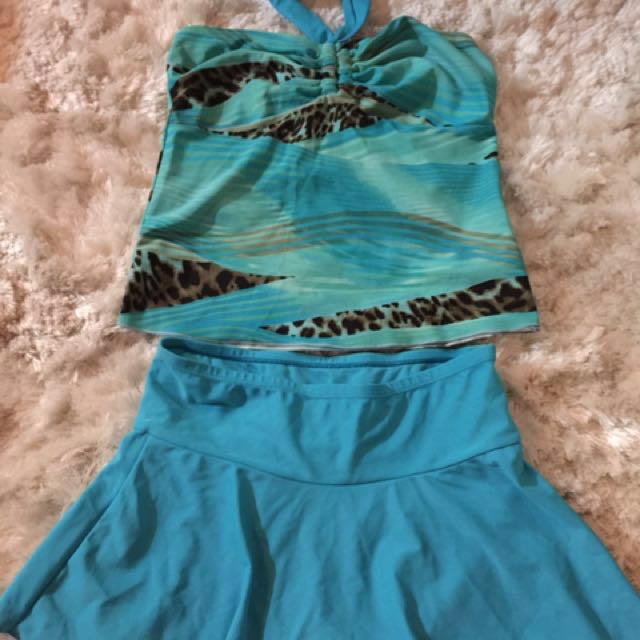 Original Designers Top and Shorts Two-Piece Swimming Suit - Cossky®