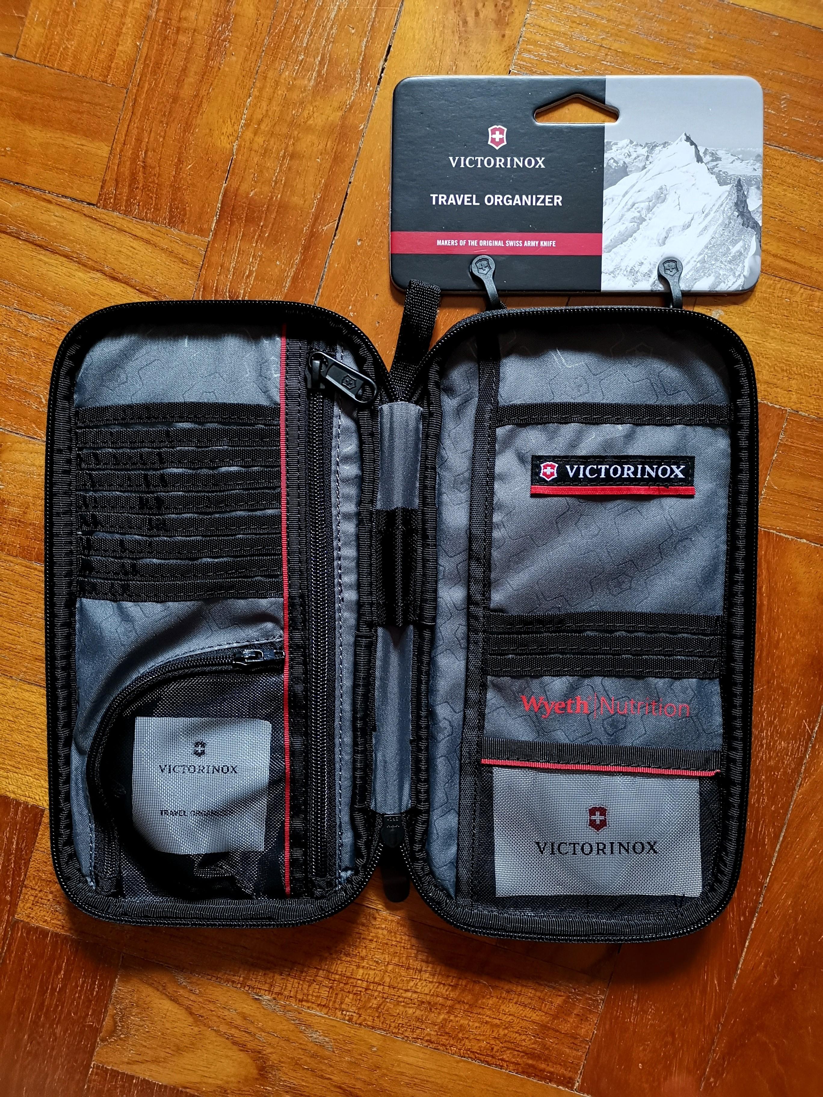 Victorinox Travel Organizer Deluxe Zippered Document Organizer, Hobbies