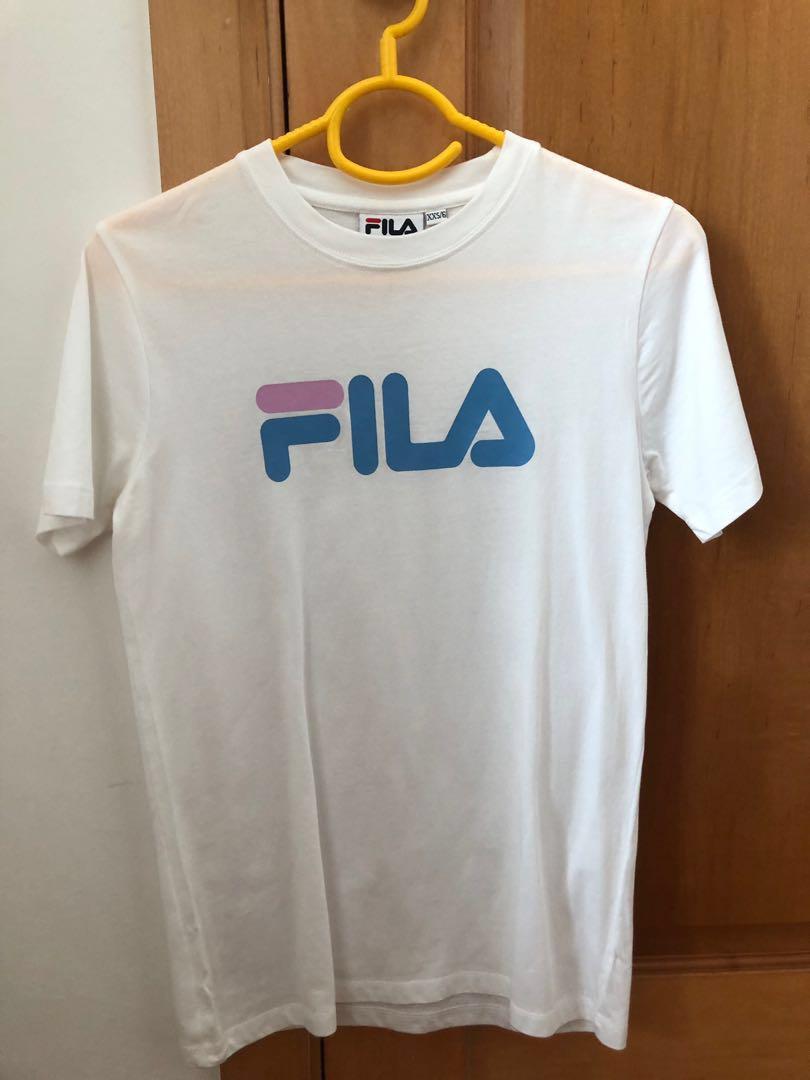 women's fila t shirt dress