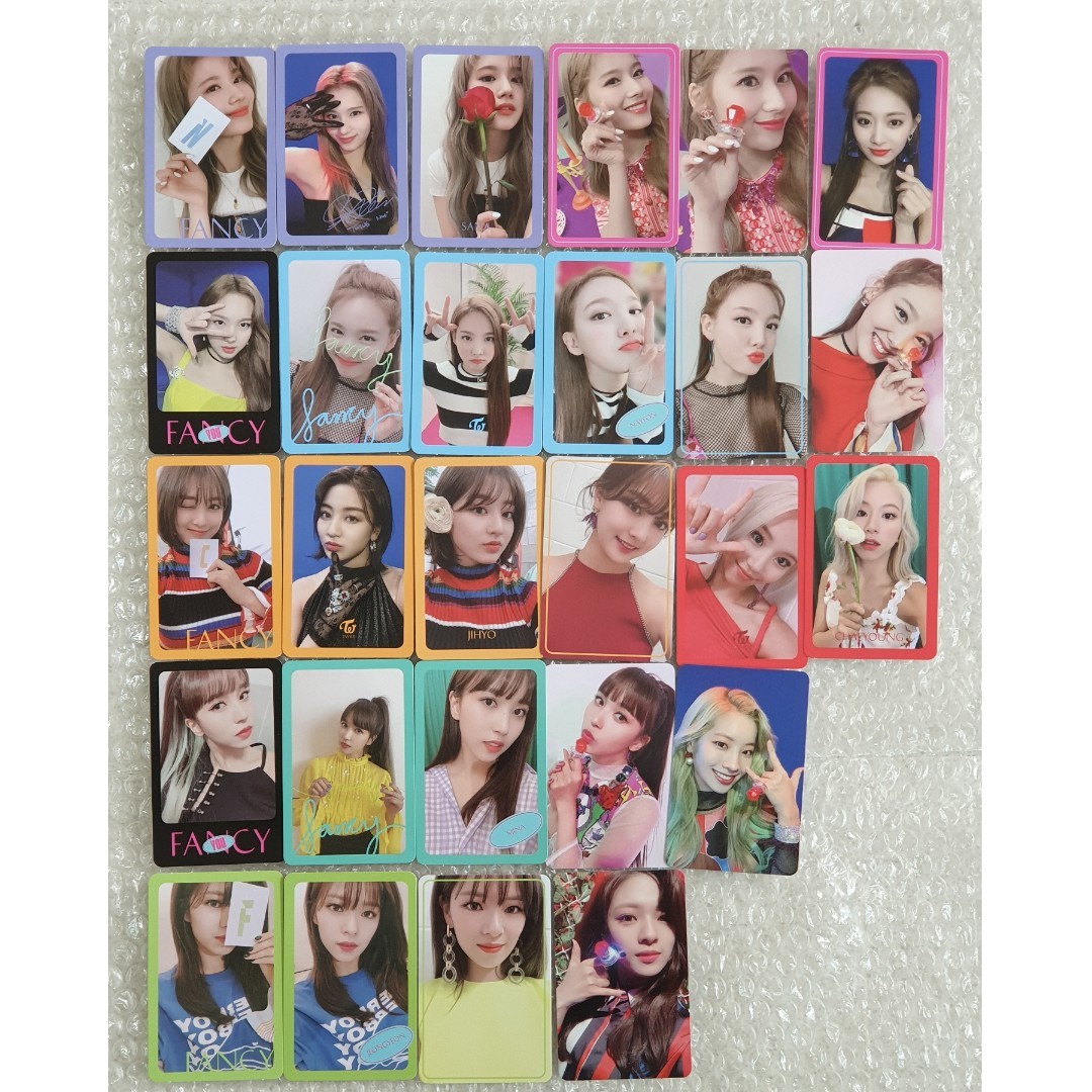 Wts Twice Fancy You Photocard Card Entertainment K Wave On Carousell