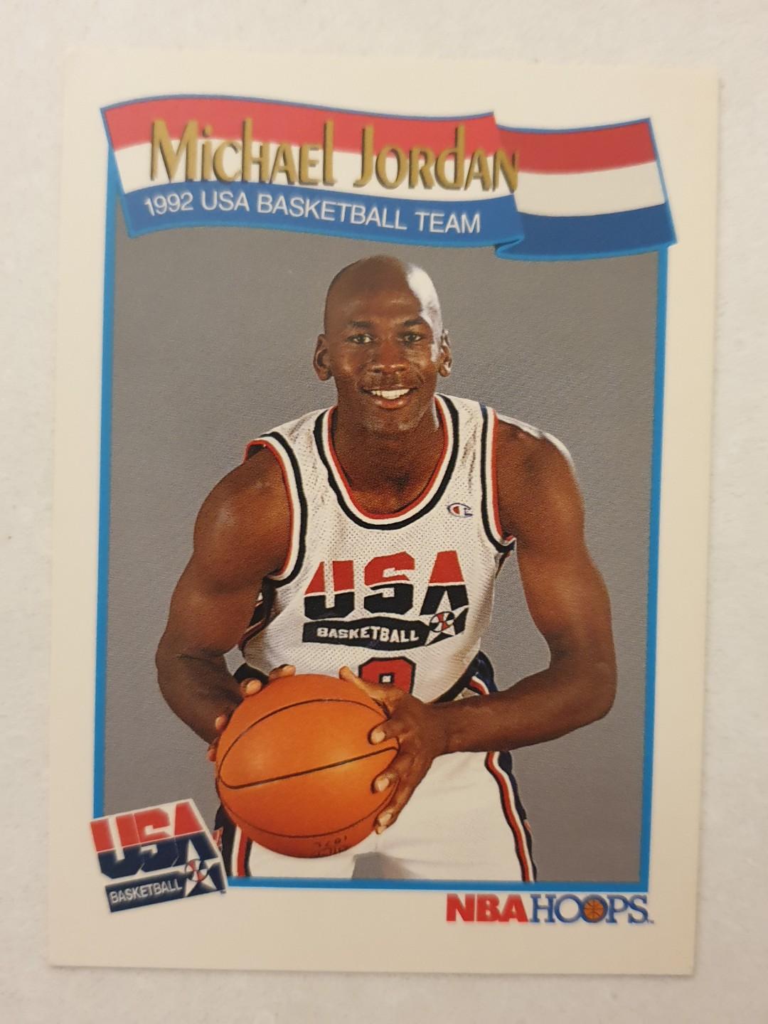 michael jordan usa basketball card 1992