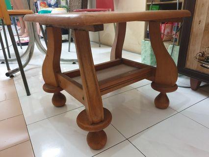 Wooden coffee table