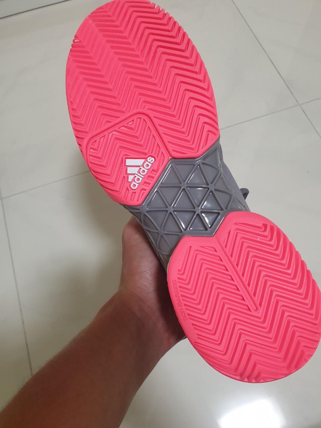 Adidas barricade 2025 2018 pink