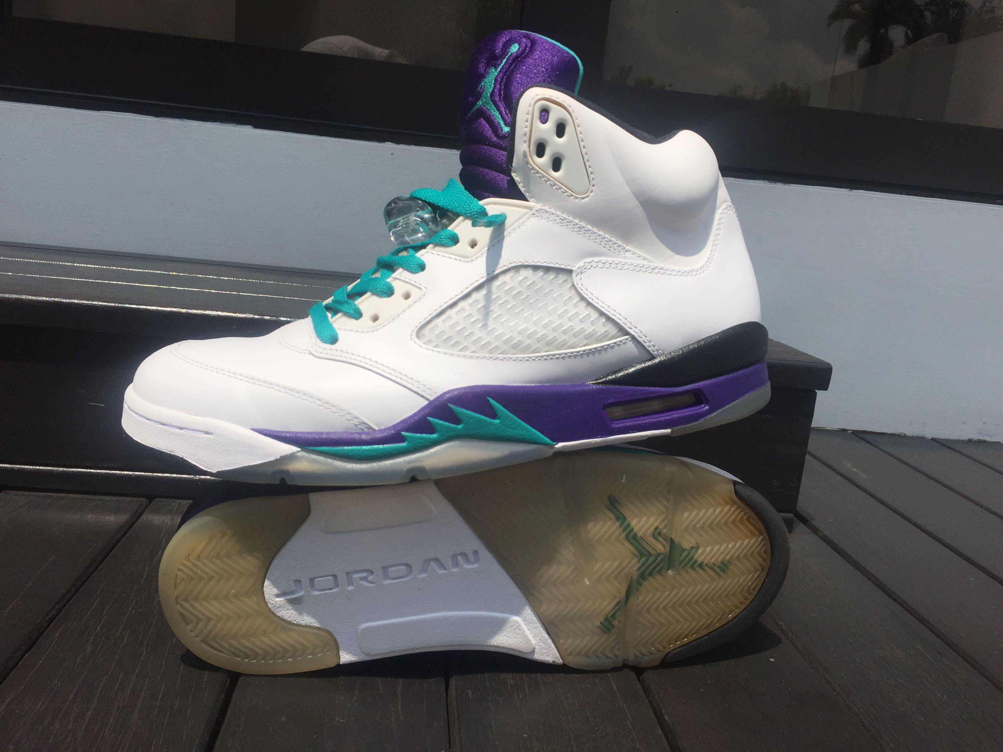 jordan 5 grape