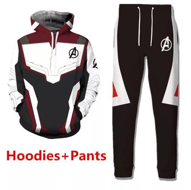 avengers endgame hoodie and pants